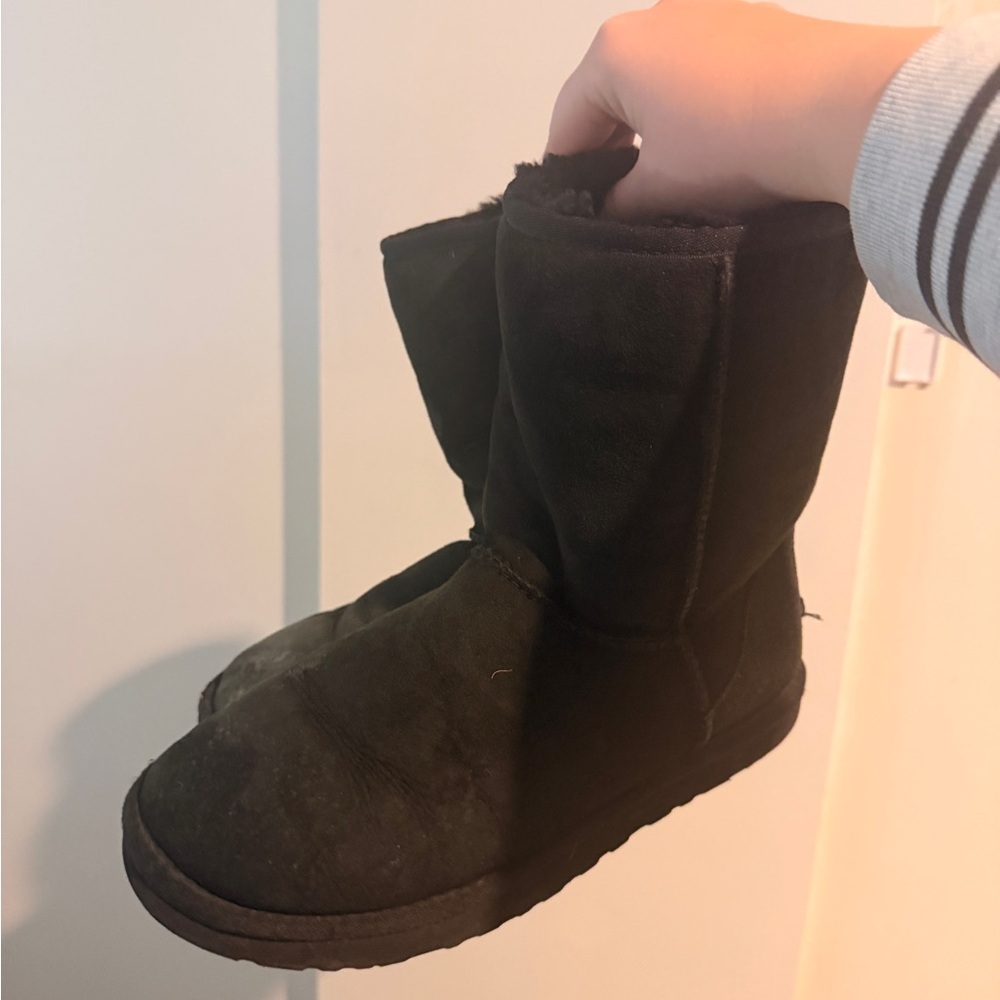 Well Loved Black Ugg Boots